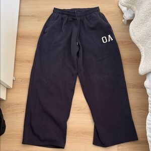 Oner Active Oversized Navy Wide Let Sweatpants